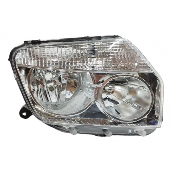 Farol Direito Cromado Renault Duster 2012 2013 2014 2015