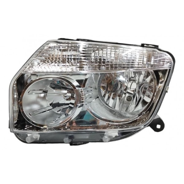 Par Farol Cromado Renault Duster 2012 2013 2014 2015 Esquerdo