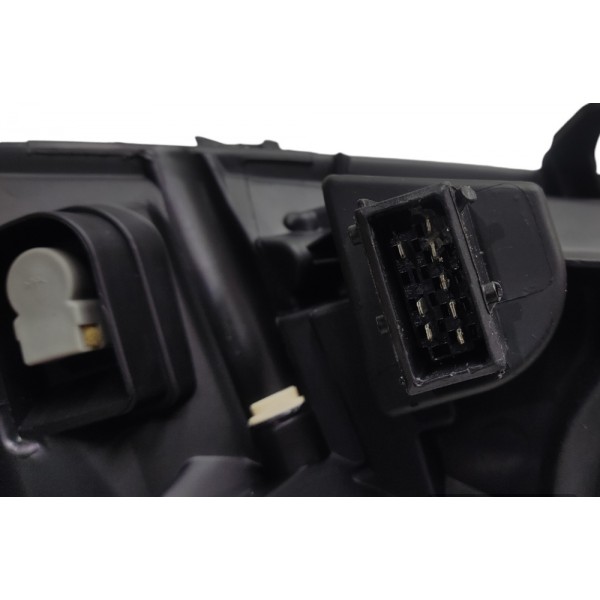 Par Farol Cromado Peugeot 307 2008 2009 2010 2011 2012  Esquerdo