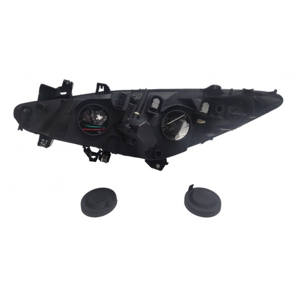 Par Farol Cromado Peugeot 307 2008 2009 2010 2011 2012  Esquerdo