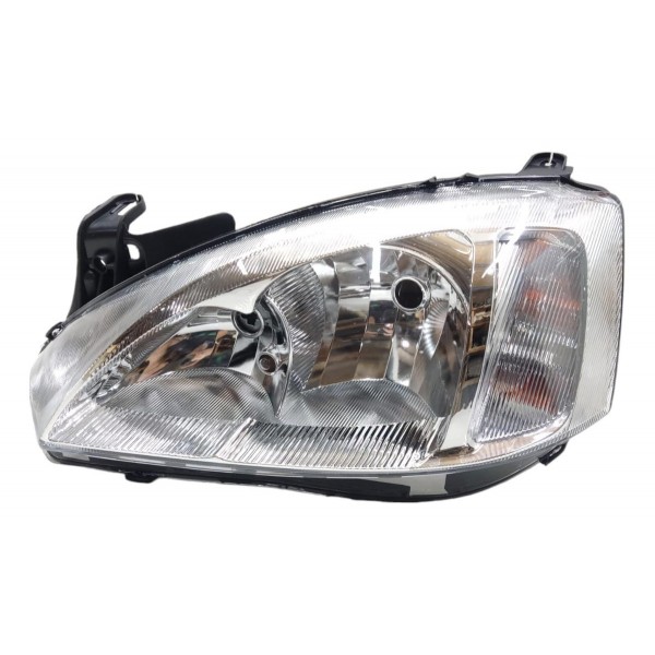 Farol Corsa Montana Esquerdo  2002 2003 A 2007 Pisca Raiado