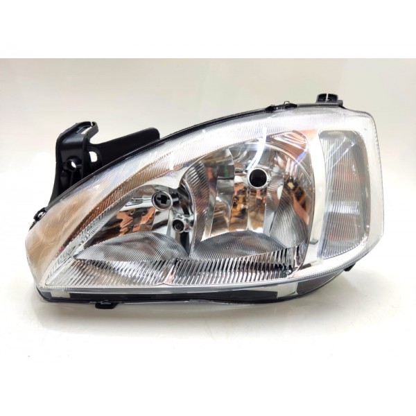 Farol Corsa Montana Esquerdo  2002 2003 A 2007 Pisca Raiado Esquerdo