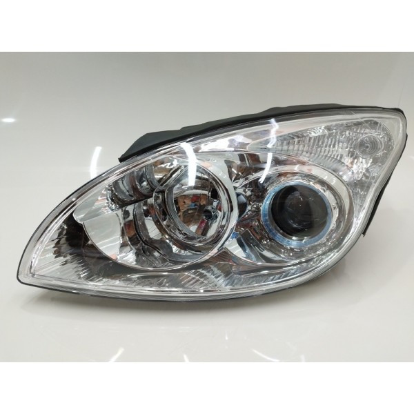 Farol Esquerdo Hyundai I30 2009 2010 2011 2012 Cromado Esquerdo