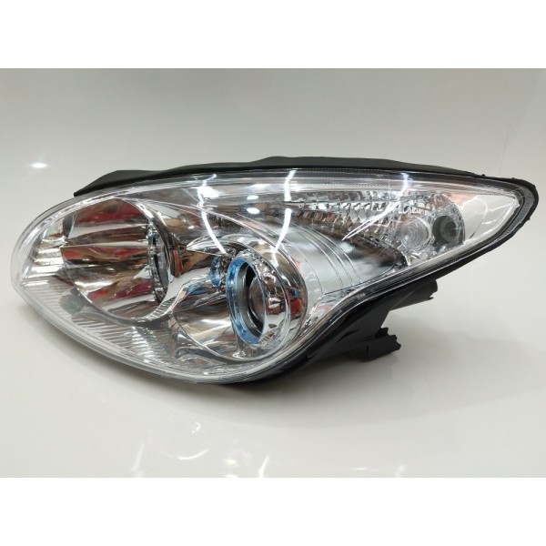 Farol Esquerdo Hyundai I30 2009 2010 2011 2012 Cromado Esquerdo