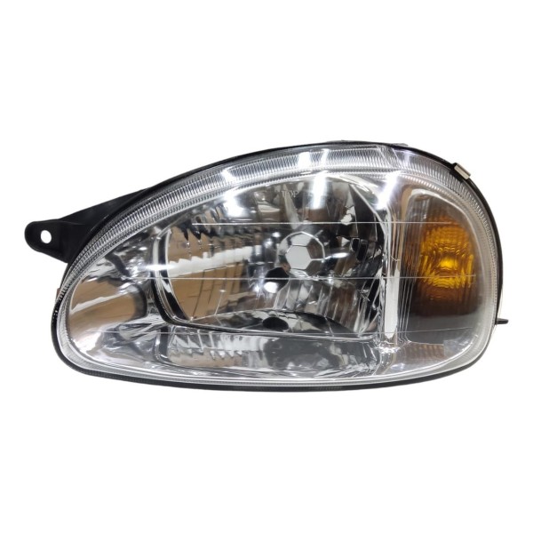 Farol Corsa Esquerdo 2003 2004 2005 A 2010 Lente Vidro Liso