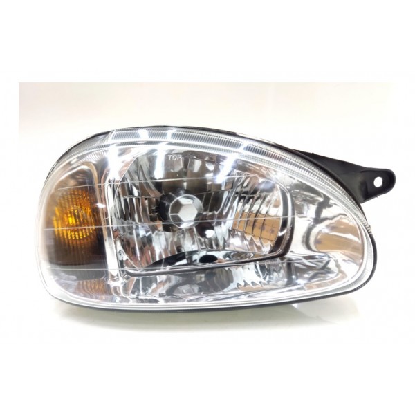 Farol Corsa Direito Lente Vidro Liso 2002 2003 2004 A 2010