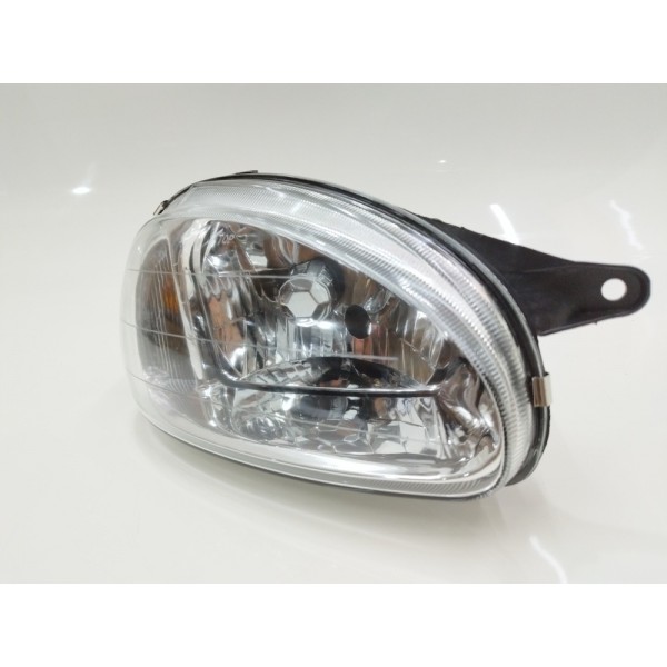 Farol Corsa Direito Lente Vidro Liso 2002 2003 2004 A 2010 Direito