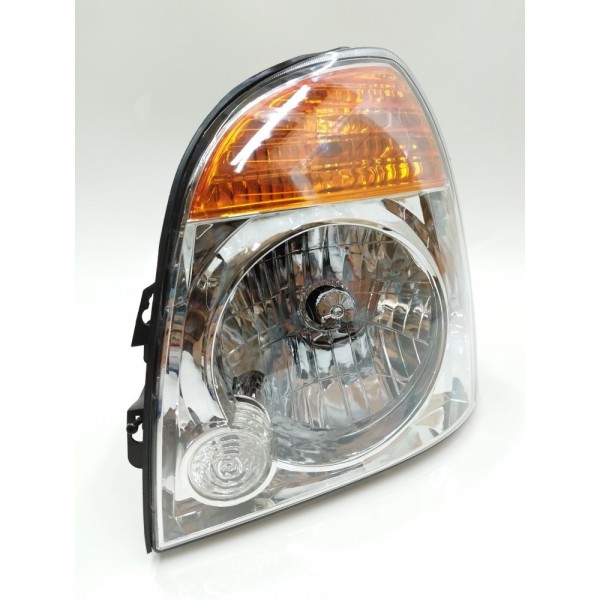 Farol Esquerdo Cromado Pisca Laranja Hyundai Hr 2007 A 2019 Esquerdo