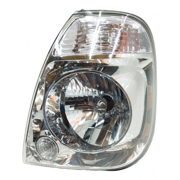 Farol Esquerdo Cromado Kia Bongo 2005 2006 2007 2008 A 2018