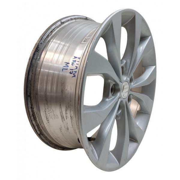 Roda Liga Aro 17 Suzuki Vitara 2014 2015 2016 2017 5x114.3 Prateado