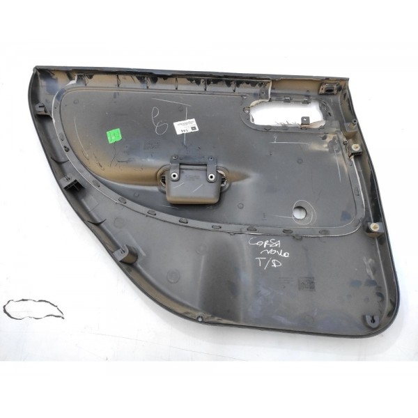 Forro Porta Traseiro Direito Corsa 2006 2007 2008 2009 2010