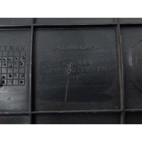 Forro Porta Traseira Direita Honda Fit 2009 A 2014