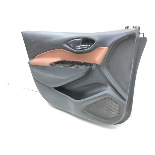 Forro Porta Dianteiro Esquerdo Onix Prisma Marrom 2018 2019