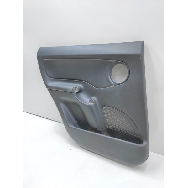 Forro Porta Traseiro Esquerdo Preto Citroen C3 2004 A 2012