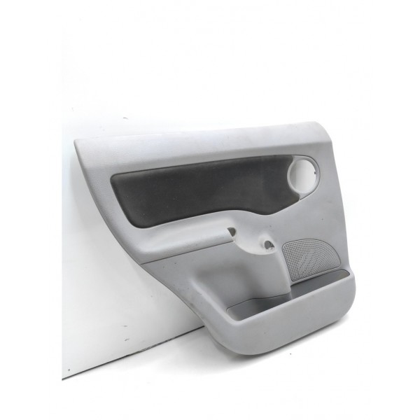 Forro Porta Traseiro Esquerdo Cinza Citroen C3 2004 A 2012