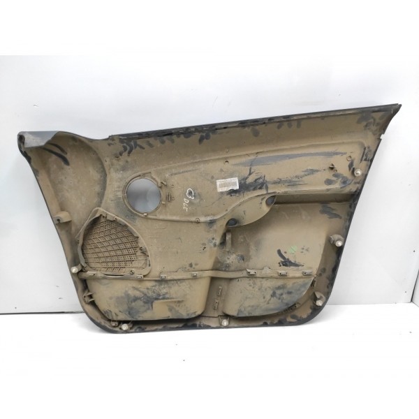 Forro Porta Dianteiro Esquerdo Citroen C3 Preto 2004 A 2012
