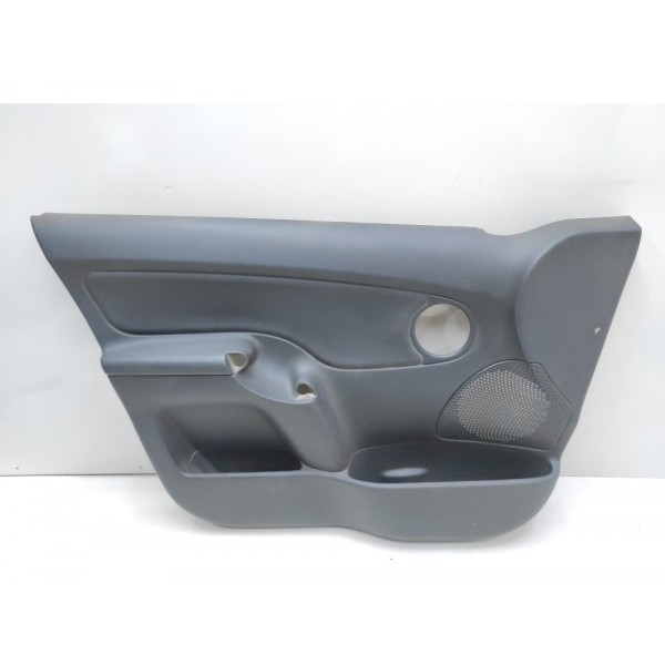 Forro Porta Dianteiro Esquerdo Citroen C3 Preto 2004 A 2012