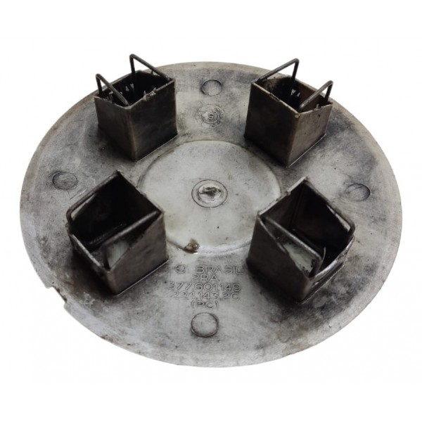 Calota Central Miolo Roda Gol Parati Saveiro G3 2002 2003 Cinza