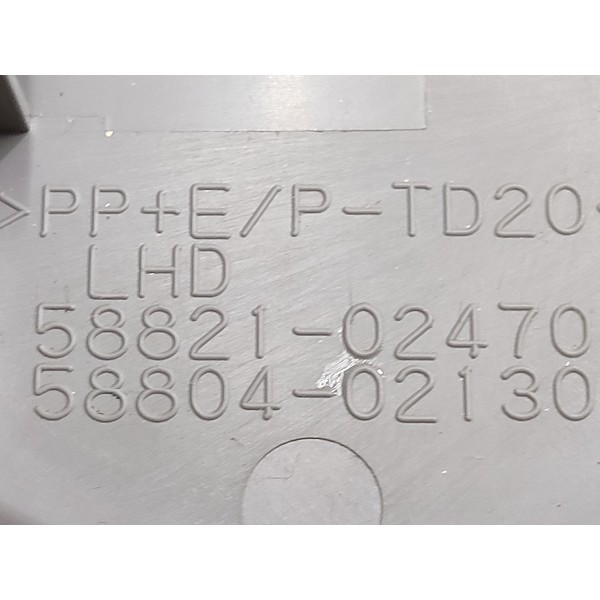 Acabamento Console Porta Copos Corolla 2009 A 2013 Gelo