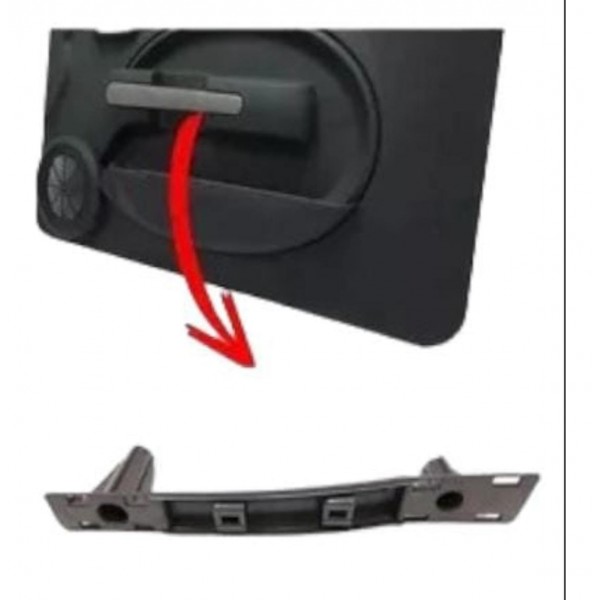 Puxador Porta Fiorino Uno Vivace Modelo 2 Portas 3 Furos