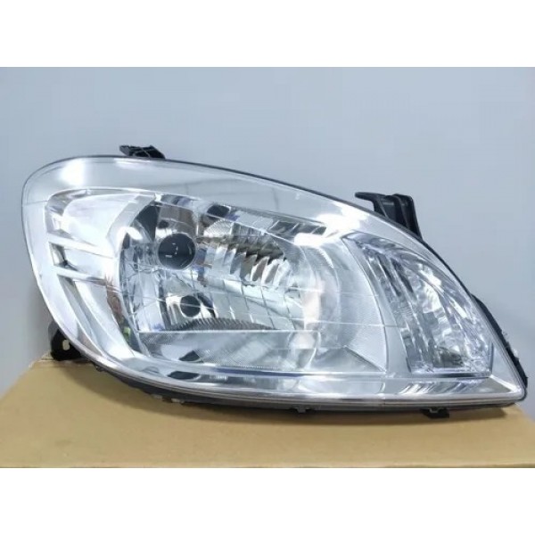 Farol Direito Cromado Celta Prisma 2007 2008 2009 A 2015 Direito