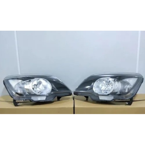 Par Farol Montana E Agile 2011 2012 A 2021  Mascara Negra  Esquerdo