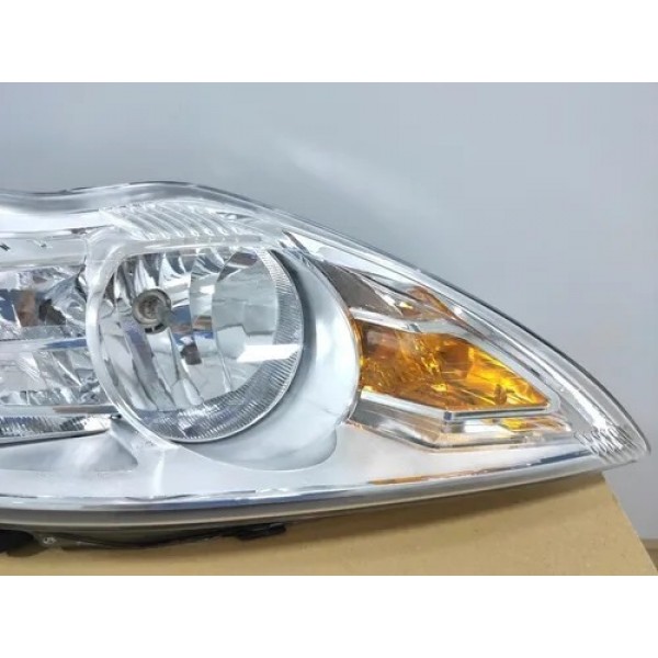 Par De Farol Ford Focus 2009 2010 2011 2012 2013 Cromado Esquerdo