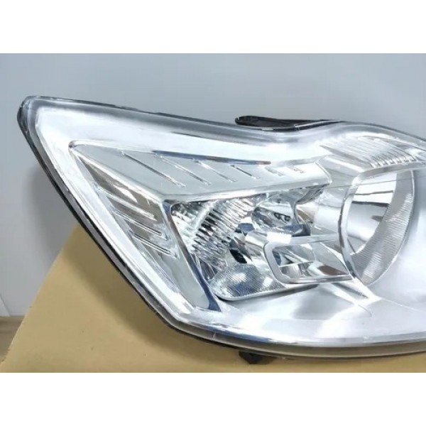 Farol Direito Ford Focus 2009 2010 2011 2012 2013 Cromado Esquerdo
