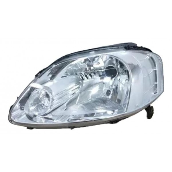 Farol Esquerdo Fox 2004 2005 A 2009 Simples Cromado
