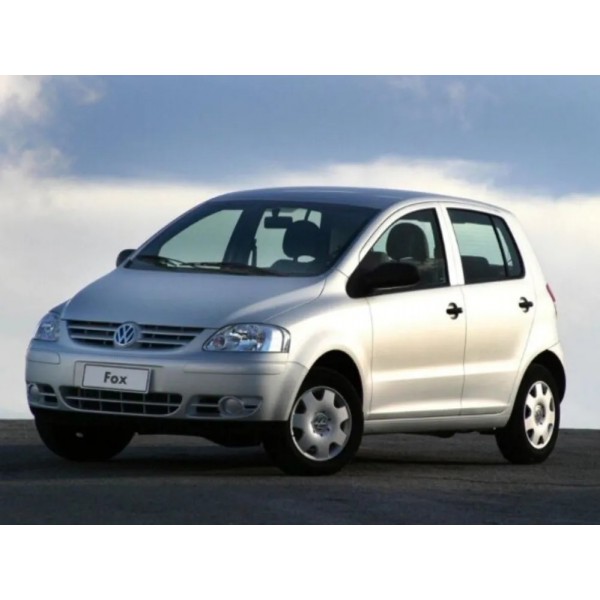 Par De Farol Fox 2004 2005 A 2009 Simples Cromado Esquerdo