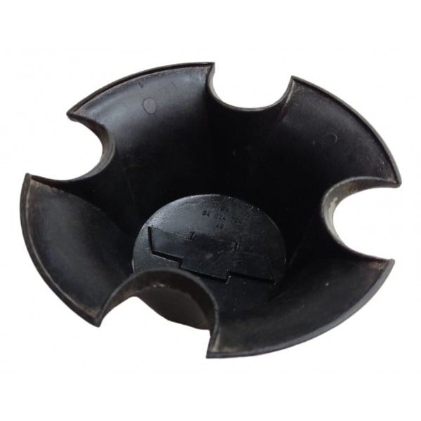 Calota Central Miolo Roda Kadett Monza Chevy 1984 1985 1986 Preto