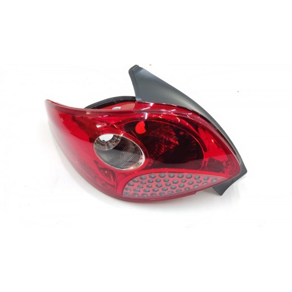 Lanterna Direita 207 Hatch 2008 2009 2010 2011 2012 2013 Vermelho