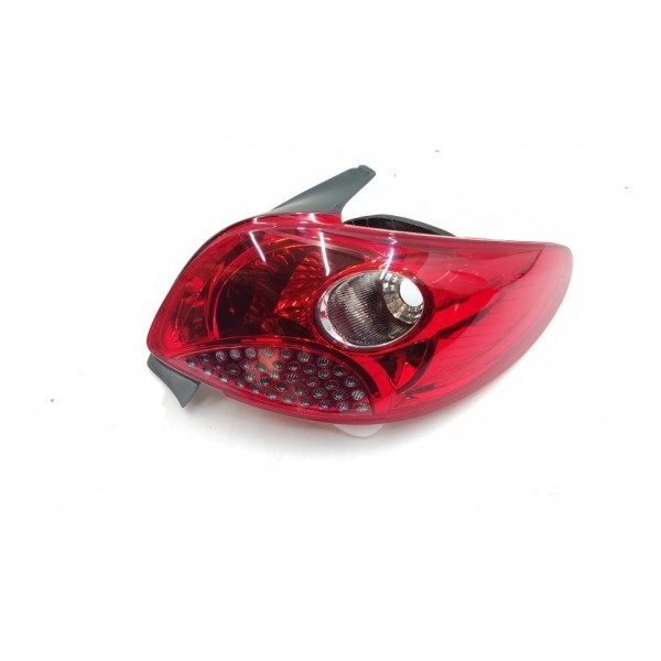 Lanterna Direita 207 Hatch 2008 2009 2010 2011 2012 Vermelho