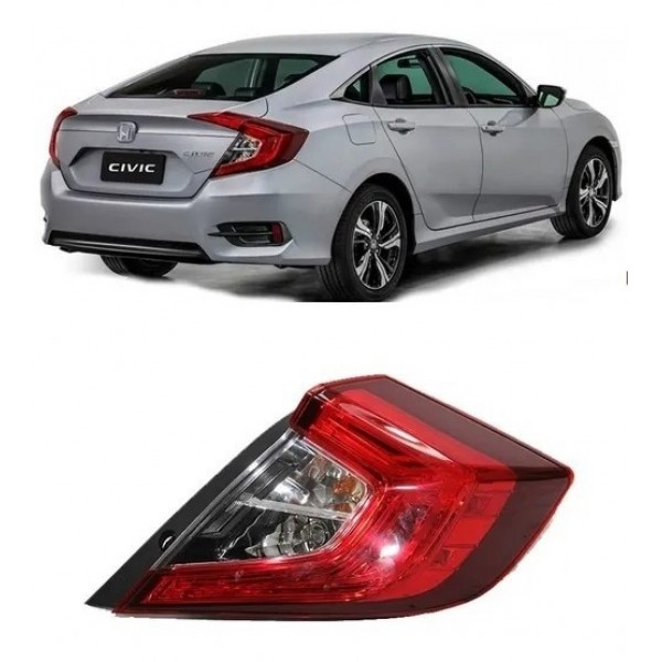 Lanterna Direita New Civic 2017 2018 2019 2020 2021 Depo