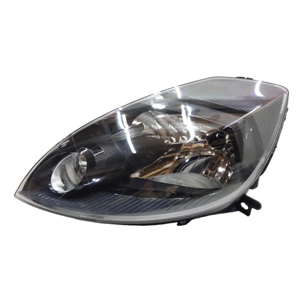 Farol Ford Ka Esquerdo Mascara Negra 2007 A 2014