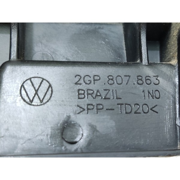 Guia Para-choque Traseiro T Cross 2019 2020 2021 2022