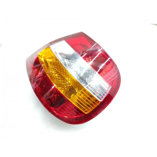 Lanterna Traseira Direita Fiat Siena Tricolor 2001 A 2005 Direito Vermelho
