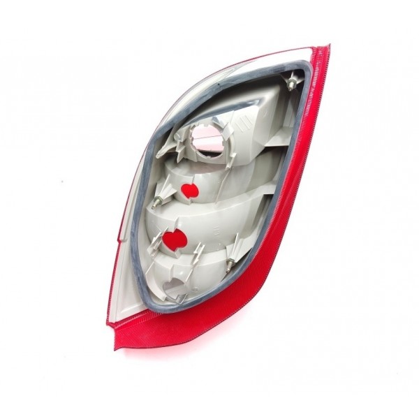 Lanterna Traseira Esquerda Ka Bicolor 2002 A 2007 Esquerdo Vermelho