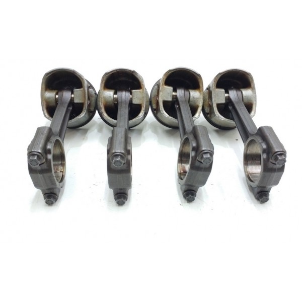 Pistão Biela 206 Peugeot 1.6 Standart