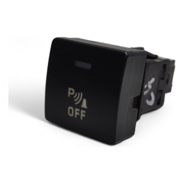 Botão Sensor Estacionamento P Off Citroen C4 2004 A 2010 Preto