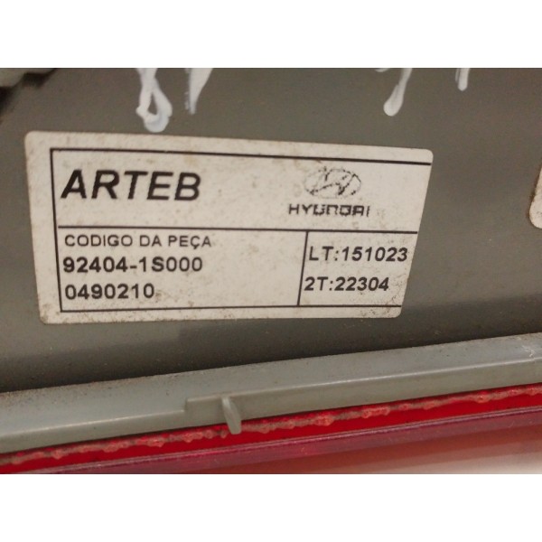 Lanterna Tampa Traseira Direita Hyundai Hb20 2012 2016 Hatch Direito