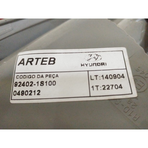 Lanterna Traseira Direita Hyundai Hb20 Sedan 2012 A 2018  Direito
