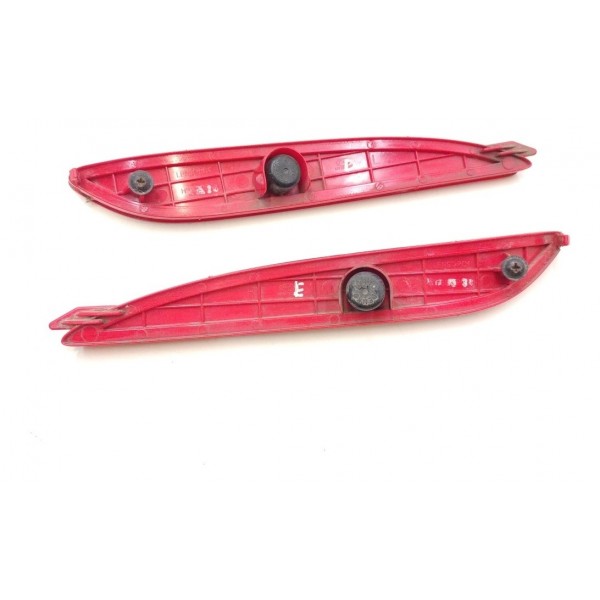 Par Lanterna Refletor Parachoque Traseiro Elantra 2012 2015