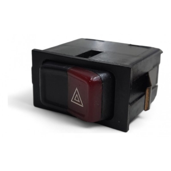 Botão Pisca Alerta Segurança Gol Parati Saveiro 1984 A 1995 Vermelho