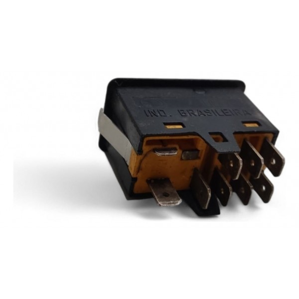 Botão Pisca Alerta Segurança Versailles Escort 1992 A 1996 Vermelho