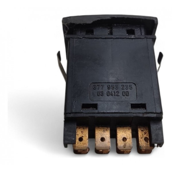 Botão Alerta Segurança Gol Saveiro Parati G3 G4 2003 A 2008