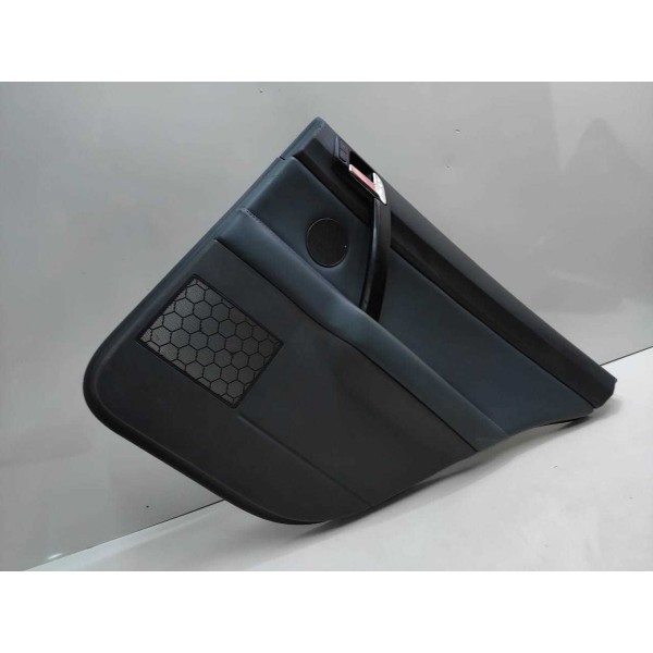 Forro De Porta Traseiro Direito Polo Sedan 2012 Couro Azul.