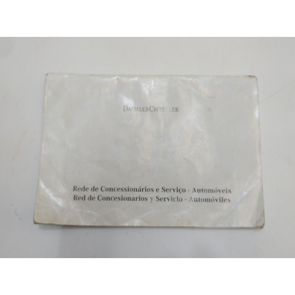 Manual Do Proprietário Original Mercedes-benz A160 1997 2004