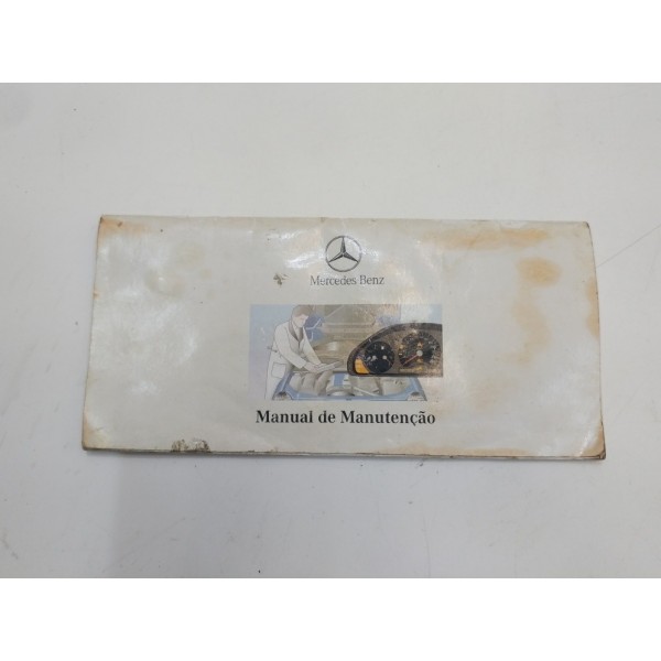 Manual Do Proprietário Original Mercedes-benz A160 1997 2004