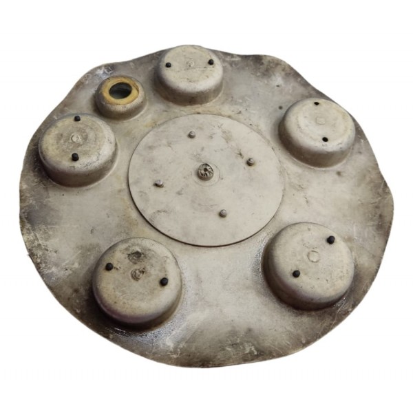 Calota Central Miolo Roda Vectra 1997 1998 1999 Original Cinza